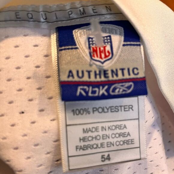 Urlacher Chicago Bears Super Bowl XLI Reebok Authentic NFL Equipment Jersey- 2XL - Picture 5 of 14